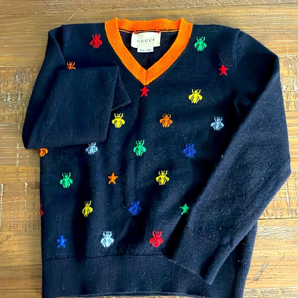 Boys toddler Gucci sweater.